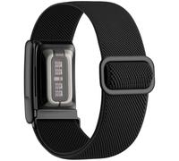 Getino Stretchy Band Compatible with Whoop 5.0 Bands One, Peak and Life/MG, Breathable Adjustable Soft Solo Loop Elastic Nylon Sport Strap Accessories for Whoop Band 5.0 Fitness Activity Tracker