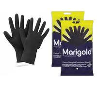 GETINSTYLE SHOP Bundle - 2 Pairs of Marigold Extra Tough Outdoor Gloves, Extra Large
