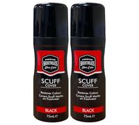 GETINSTYLE SHOP Bundle - 2x75ml Shoe Treats Black Scuff Cover