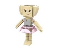 GETJOY Ballerina Cappuccino Figur, Ballerina Brainrot Sammelfiguren, Einzigartige Sammelobjekte zur Präsentation, Gestaltung und Reisebegleitung, Für Liebhaber der Meme-Kultur