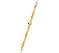 GETJOY Pack Threaded Pencil, Sensory Tool for Focus and Calm, ADHD Pencil for Kids and Adults, Silver Threaded or Classroom, Office, and Therapy Sessions, Durable Writing and Fidget Tool