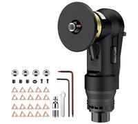 GETLITOOL Pneumatic Chamfering Tool, Mini Air Chamfer Tool Kit with 12 C-Angle & 10 R-Angle Blades, 45 Degree 30000RPM Chamfering Tool with 1/4 Inch Air Inlet for Metal, Wood, PVC & Pipe Deburring