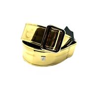 Get'M Get'M Guitar Strap Mirror Reflective Gold 2 Inch Guitar Strap
