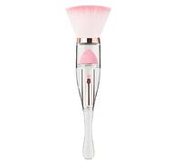 Getmecraft 3-In-1 Travel Makeup Brush, All-in-One Makeup Brush and Sponge Set, Foundation Sponge, Blush Blending Brush, Eyeshadow Brushes for Powder and Liquid Make up, Travel Makeup Brushes Set