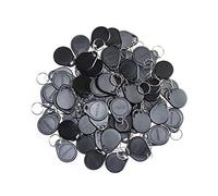 Getmorv 100PCS 125KHz RFID Key Fob Contactless Keyfob Proximity ID Card Token Tag Keypad Card for Door Lock Entry Access Control System Wholesale, Read Only