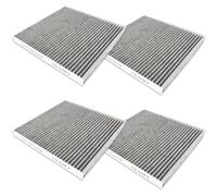GETOPAUTO P609422 cabin air filter with Activated Carbon Compatible with Freightliner Cascadia, Columbia,and Coronado Replaces AF26235, PA4857, P609422, wix 24318, CAF24003, PA10181(set of 4)