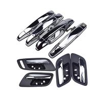 GETPZPZHMQ Boot Mat Liner Tray for Cadillac for Escalade 6.0L .2L Car Outside Inside Door Handle(Chrome Outside Kit)
