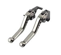 GETPZPZHMQ Brake Clutch Levers for CB500F for CB 500F for CB 500 F 2013 2014 2015 2016 2017 2018 2019 2020 2021 Short Brake Clutch Lever Handles Motorcycle Brake Handle(Grey)