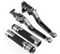 GETPZPZHMQ Brake Clutch Levers for NC750X for NC 750 X for NC750 X 2016-2019 Motorcycle Brake Clutch Levers Handlebar Grip Handle Hand Grips Cap Motorcycle Brake Handle(Titanium)