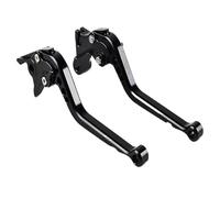 GETPZPZHMQ Brake Clutch Levers for Ninja 650R for ER-6F for Versys 650 for Versys 1000 for Z900 for Z650 for Z 900 650 for Vulcan S Brake Clutch Lever Motorcycle Brake Handle(Black Long)