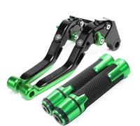 GETPZPZHMQ Brake Clutch Levers for Pulsar 200 for NS 200 for RS 200 for AS Motorcycle Folding Extendable Adjustable Clutch Handbar End Grips Motorcycle Brake Handle(E)
