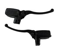 GETPZPZHMQ Brake Clutch Levers for Valkyrie GL for 1500 VT for Shadow 1100 for VTX 1300 1800 Motorcycle Brake Clutch Master Cylinder Reservoir Levers(Left Right - Black)