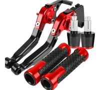 GETPZPZHMQ Brake Clutch Levers for Z750 for Z 750 2007 2008 2009 2010 2011 2012 Extendable Adjustable Clutch Brake Lever Handle Ends Hand Grips Motorcycle Brake Handle(J)
