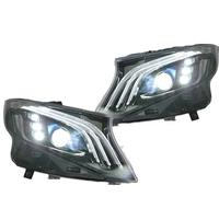 GETPZPZHMQ Car Headlight Assemblies For Benz For Vito For Metris For V-Class 2016-2022 For V260 For V250 For W447 2 Pc Car Led Front Lights Assembly(B)