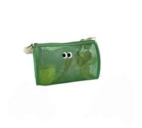 GETRICHHL Beach Bags For Women Large Capacity Beach Mesh Breathable Single Shoulder Crossbody Swim Bag-Green-A