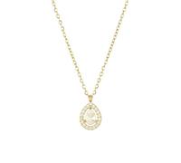 GETRICHHL Necklace Women'S Simple, Stylish, And Versatile Heart-Shaped Pendant Necklace.-yellow-A