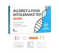 GetTested Allergy & Food Intolerance Panel - IgE & IgG Biomarker Screening - 78 Food & Environmental Items - Home Collection Test Kit