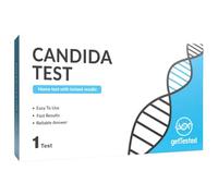 GetTested at-Home Candida Test Kit - Rapid Thrush Tester Kit for Women, Vaginal Swab Candida Albicans Self-Test, Fast and Accurate Results