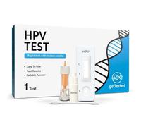 GetTested at-Home HPV Test Kit - Discreet, Rapid Detection of High-Risk HPV Types Linked to Cervical Cancer - Reliable Results for Women
