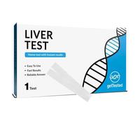GetTested at-Home Liver Health Test Kit - Urine Test for Bilirubin & Urobilinogen Levels - Convenient Home Liver Test Indicator