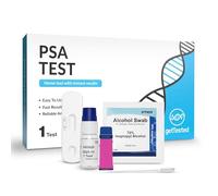 GetTested at Home PSA Rapid Test Kit for Men, Prostate Health Screening and Self-Check, Fast 5-Minute Blood Test Kit for Elevated PSA Levels