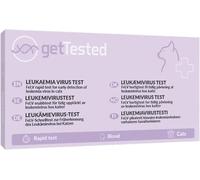 getTested FeLV Cat Test Kit - Rapid At-Home Test for Feline Leukaemia Virus - Results in 10 Minutes