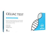 getTested GetTested at Home Celiac Test (1 Test) /Gluten Intolerance Rapid Test Quickly detects Class IGA and IgG Anti-DGP antibodies in Your Blood.