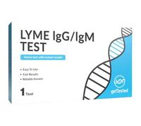 GetTested Lyme IgG/IgM Rapid Test Kit, 10-Minute at-Home Results for Lyme Disease Test, Convenient, Private and Easy to Use, No Appointment or Lab Required