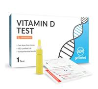 GetTested Vitamin D Test, at Home Lab Test Blood Sample Kit for Certified Lab Analysis, Measures Vitamin D Levels for Bone, Immune and Overall Health, Easy Finger Prick Test with Digital Results