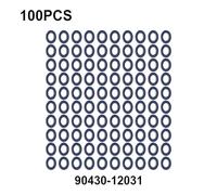 Gettimore 100 Oil Drain Sump Washers Gasket 12Mm Hole Compatible With For Toyota Lexus Scion Oe90430-12031 Replacement Set