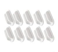 Gettimore 10pcs Silicone Pen Holder Mount for skylight Calendar 15 15.6 27 Inch, Robust Double Textured Stylus Clip Fits 7mm to 10mm Diameter