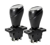 Gettimore 12V Children's Bumper Car Joystick Rocker Switch Replacement, Forward Reverse Control, 360° Automatic Reset Safety Mechanism, for 6V/12V/24V Models