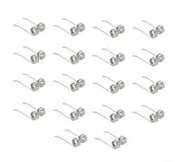 Gettimore 18 20 36 or 54 Pack Replacement Dethatcher Tines 29272 for Greenworks 27022 2500600G 14 Inch Corded Scarifier Steel Spring Hoe Teeth Lawn Aerator Parts(18pcs)