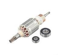 Gettimore 1pcs Armature Rotor for HR4001C HR4010C HR4011C Electric Hammer Rotor 513633-7 Metal Rotor Power Tool Parts