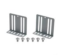 Gettimore - 2 Din Car Radio Installation Kits Mp5 Mounting Accessories Holder Support- Bracket Screw Quick- Installation Tools-