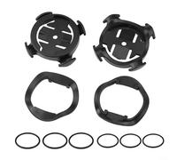 Gettimore 2 Pack Bike Computer Mounts for Garmin Edge 130 200 530 500 800 1000 Handlebar or Stem for iGPSPORT with Elastic Straps and Rubber Pads