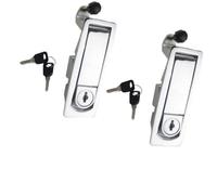 Gettimore 2Pcs Compression Latch Lock with Zinc Alloy Raised Trig | Zinc Alloy Compression Latch Lock 2Pcs with Keys Raised Trigger 2Pcs Compression Latch Lock with Zinc Alloy Ra
