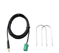 Gettimore 3.5mm AUX Input Adapter Cable for 2005-2011 Clio for laguna | Compatible with Update List for menu Radios, Works with Connected CD Changer via Different Socket, Includes Pair Tools