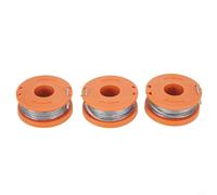 Gettimore 3 Pack Auto Feed Line Spool For Argos McGregor 18v Cordless MCT1825, MCT2X1825, 250w MET2523 String Trimmer