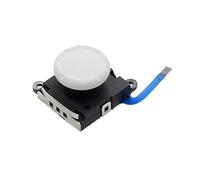 Gettimore 3D Analog Joystick Sensor Module Replacement for Switch NS Joy-Con Controller - Compatible with Nintendo Switch and Lite, Repair Accessories in Black/White/Red/Blue white