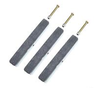 Gettimore 3pcs Engine Cylinder Hone Replacement Stones, 220 Grit 1-1/8 Inch-4 Inch Long Stones for Car Engine Cylinder Grinding Tool(3inch)
