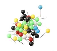 Gettimore 40Pcs Fishing Rig Winder Pins, Fishing Foam Spool Organizer Spare Fixed Pins for Sea Fishing Carp Fishing Coarse Rigs