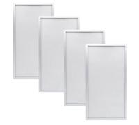 Gettimore 4PCS Aluminum Replacement Filter for AlorAir Dehumidifier HD55 HDi65, 437 x 224 cm, Silver, Compatible with Basement Dehumidifiers, Efficient Air Filtration, No Tools Required