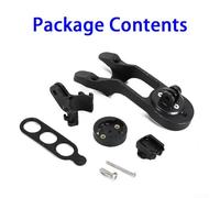 Gettimore 5 Pcs/Set Integrated For Bike Handlebar Computer Mount Holder Out For-Garmin-Bryton-Cateye-Gopro Mount Road For Bike Accessories Parts