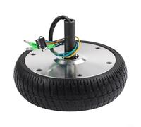 Gettimore 6.5 Inch Self Balancing Scooter Motor Wheel with Tire, 36V 350W Brushless Hub Motor Integrated Electric Brake Wear Resistant for 6.5 Inch Hoverboard Scooters