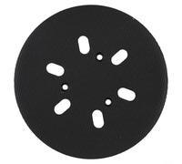 Gettimore 6 Inch Abrasive Sanding Pad for Bosch Orbital Sander, with 6 Dust Holes Polishing Disc for Smooth Grinding and Efficient Wood, Paint Removal(B)