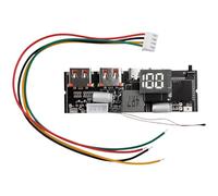 Gettimore 65W Dual Type-C Power Bank PCB Module Fast Charge DIY Circuit Board with Overcurrent Protection for QC PD VOOC Compatible Devices 5S 100W