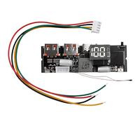 Gettimore 65W Dual Type-C Power Bank PCB Module Fast Charge DIY Circuit Board with Overcurrent Protection for QC PD VOOC Compatible Devices 4S 100W