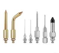 Gettimore 7pcs Copper Grease Needle Set Manual Applicator Kit Lubrication