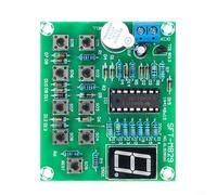 Gettimore 8-Channel Interactive Buzzer Kit with 0.5-Inch LED Display CD4511 Latch Circuit for Electronics Training & Skills Competitions DIY Teaching Tool